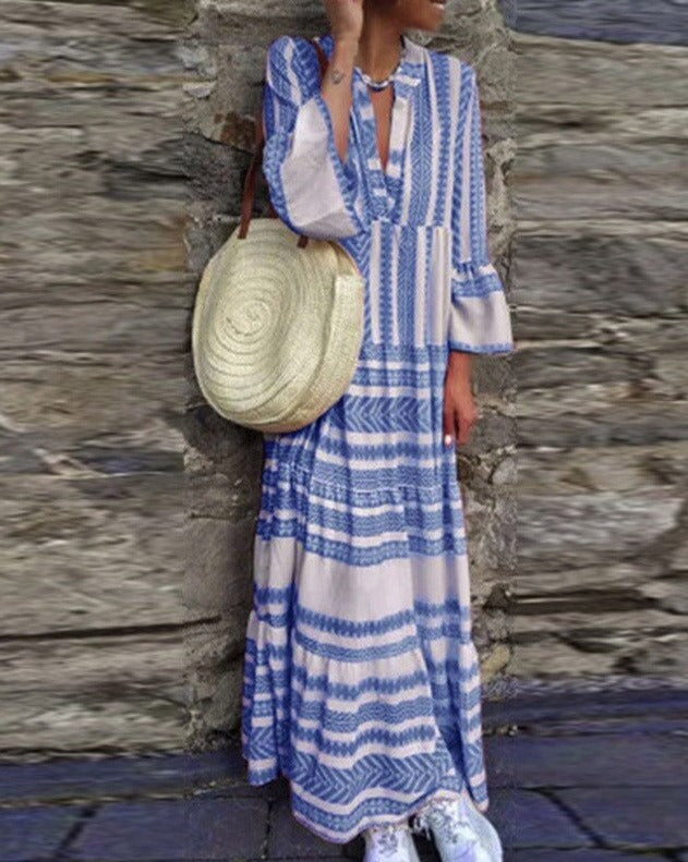 LINDY DRESS Blue