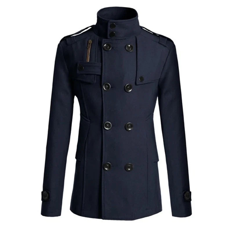 Julian Wool Blend Overcoat