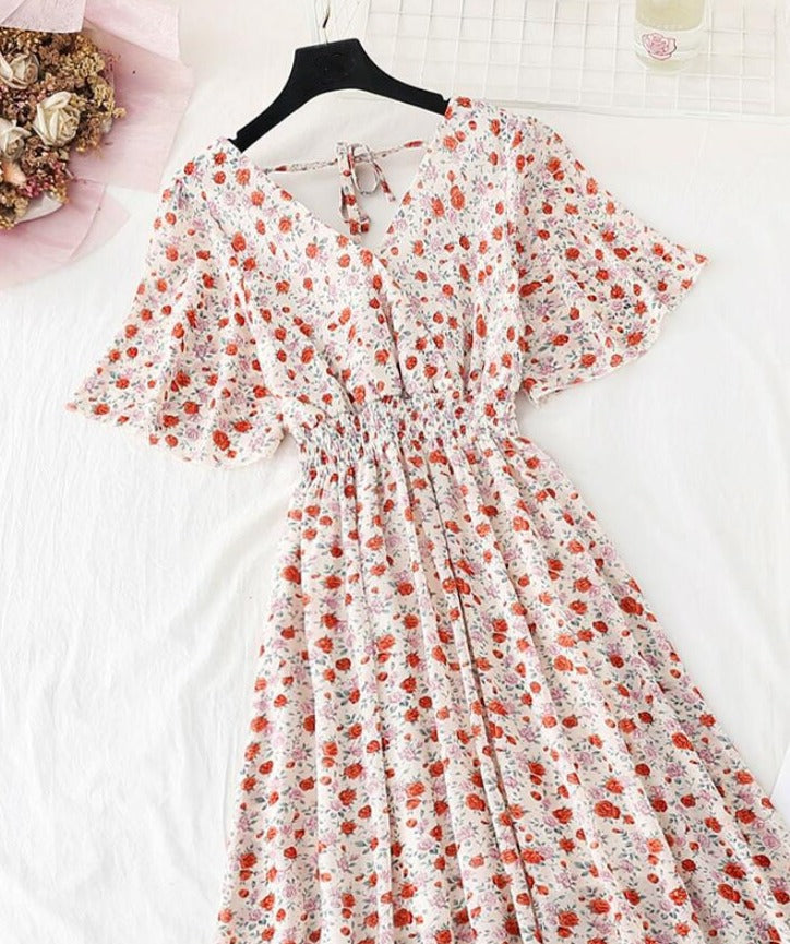 MIRIANA DRESS White