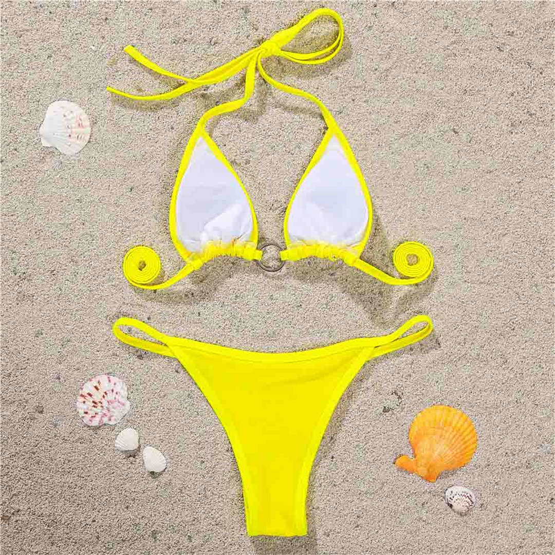 Crystal Bikini With Rhinestone