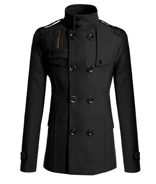 Julian Wool Blend Overcoat
