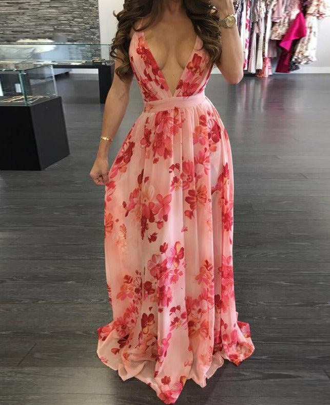 LIA MAXI DRESS Pink