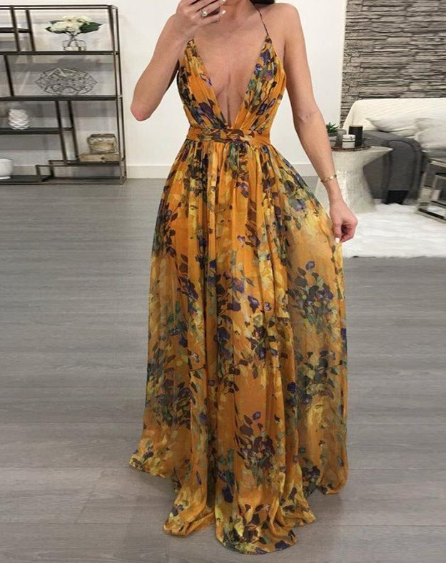 LIA MAXI DRESS Orange