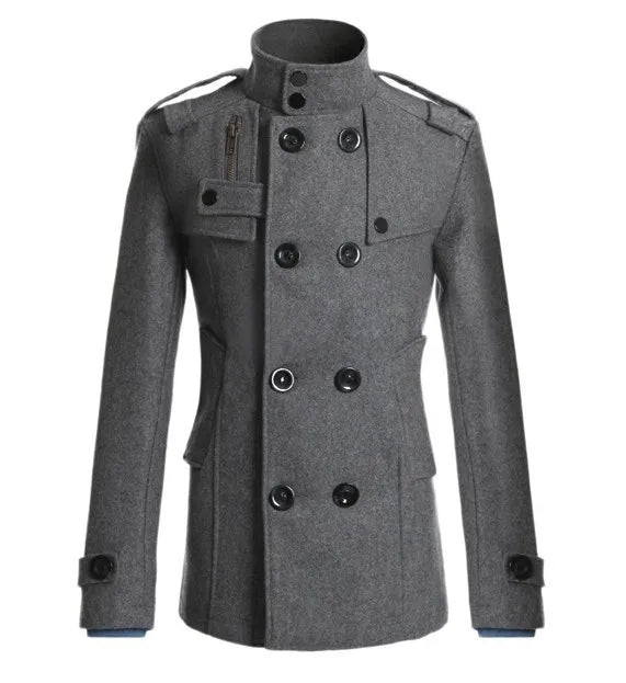 Julian Wool Blend Overcoat
