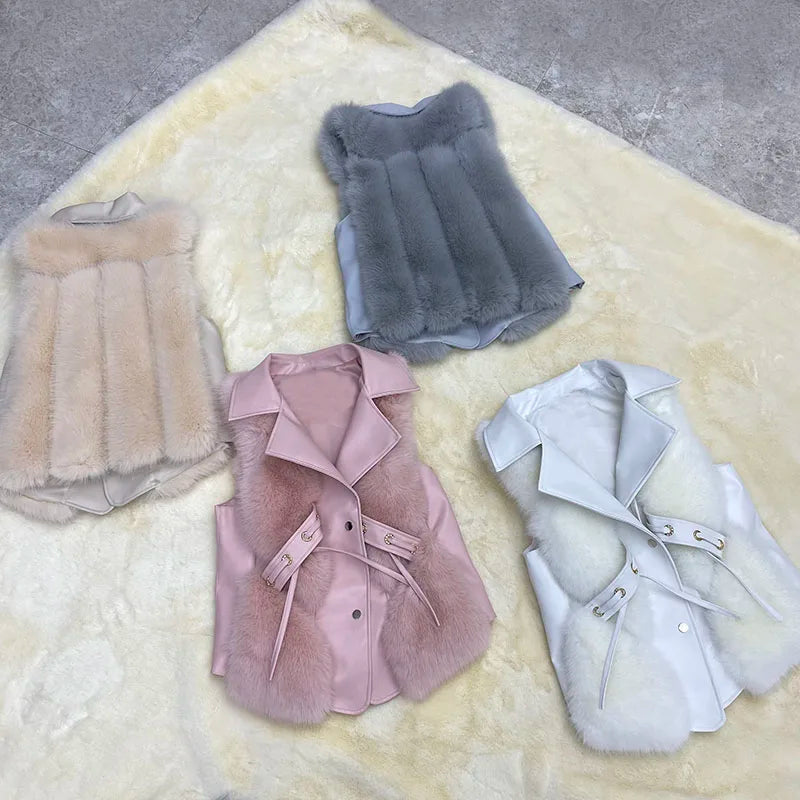 Amorette Faux Fur Vest