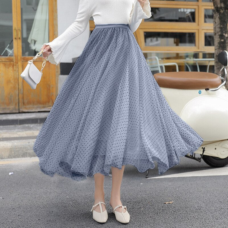 ELLA SKIRT Gray