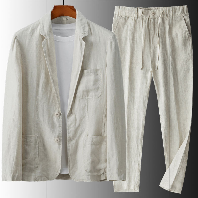 Marco Linen Suit Set