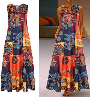 JULIANA MAXI DRESS Orange