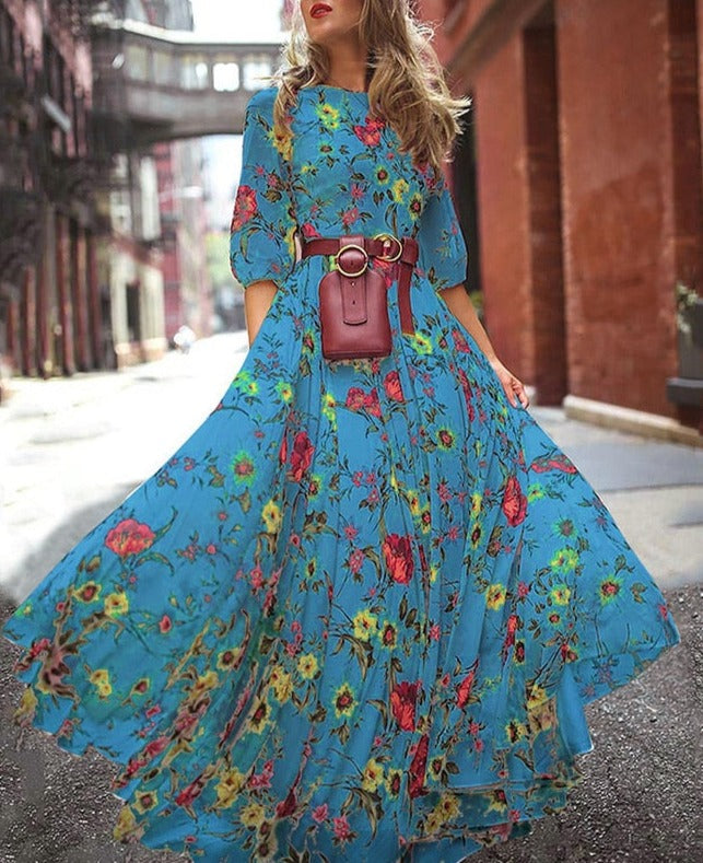 VALENTINA DRESS Blue