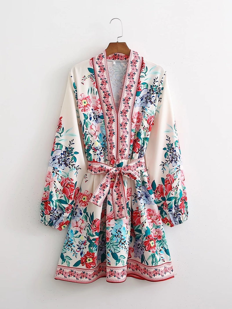 MELINDA DRESS White