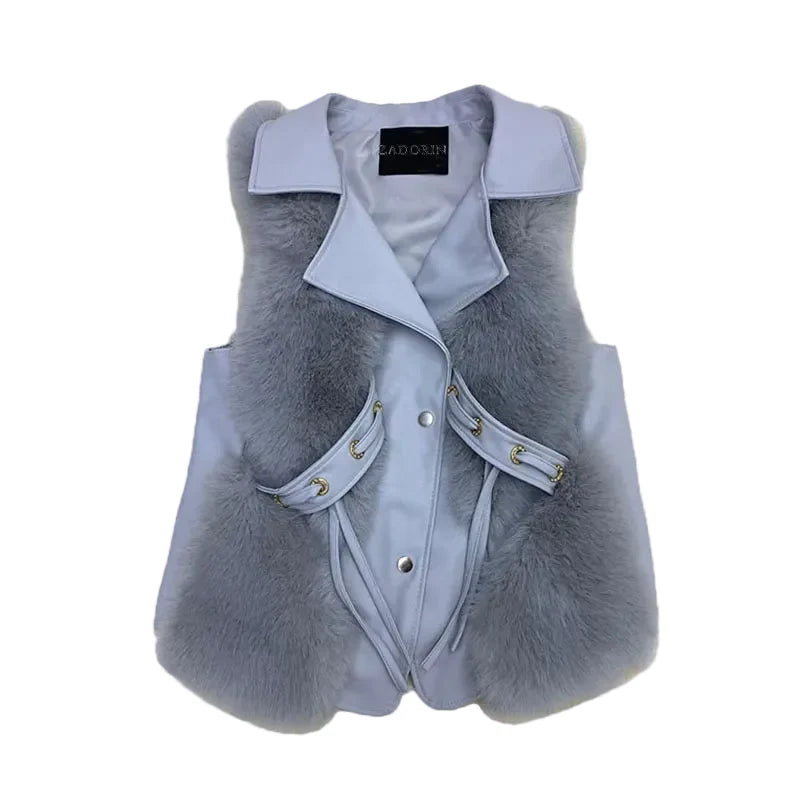 Amorette Faux Fur Vest