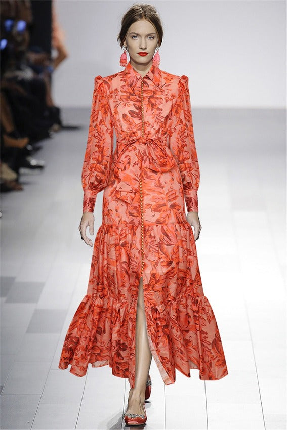 ANTONINA BOHEMIAN DRESS Multi Flowers