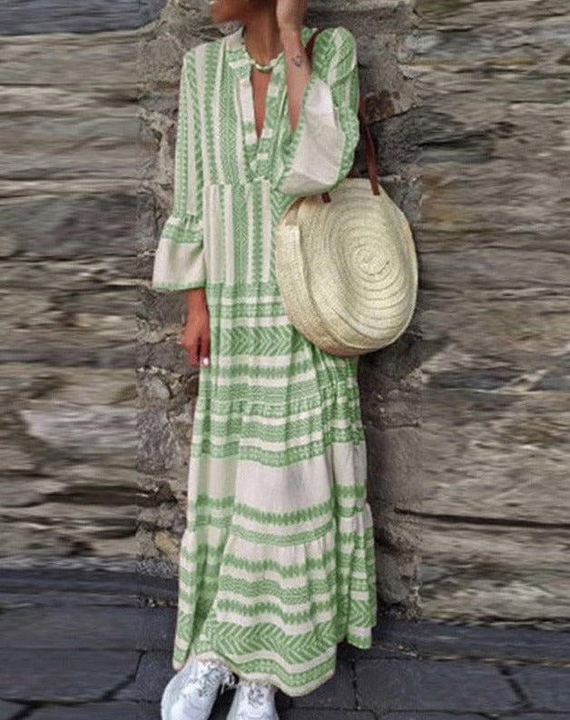 LINDY DRESS Green
