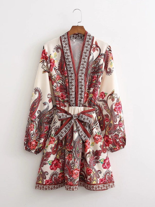 MELINDA DRESS Red