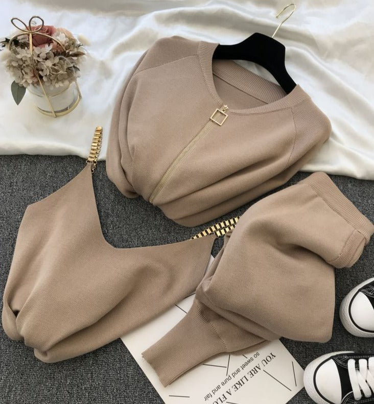 LAILA PANTS SET Khaki One Size