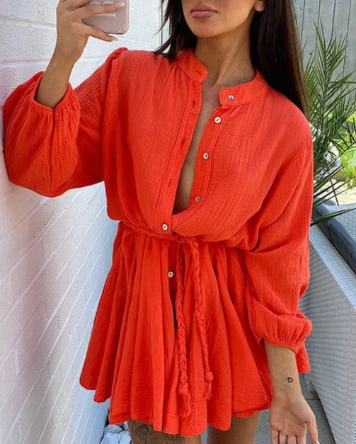 EVIE DRESS Orange