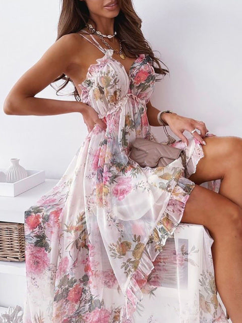 LUPE DRESS White