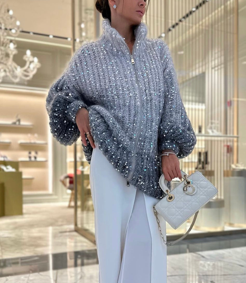 LIDIANA SWEATER Claud Gradient