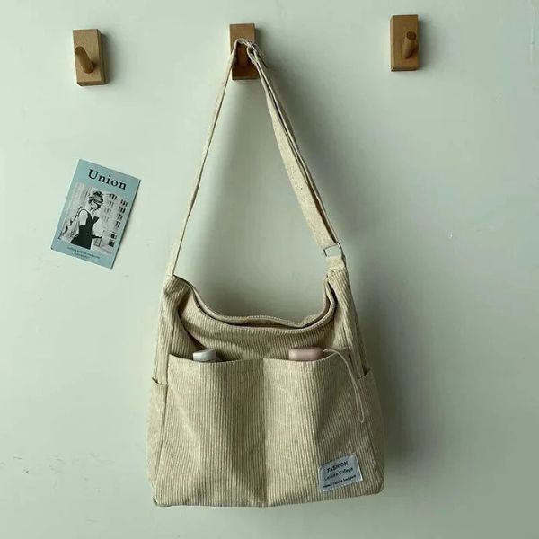 The Irena Textured Cord Shoulder Bag