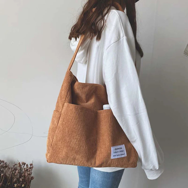 The Irena Textured Cord Shoulder Bag