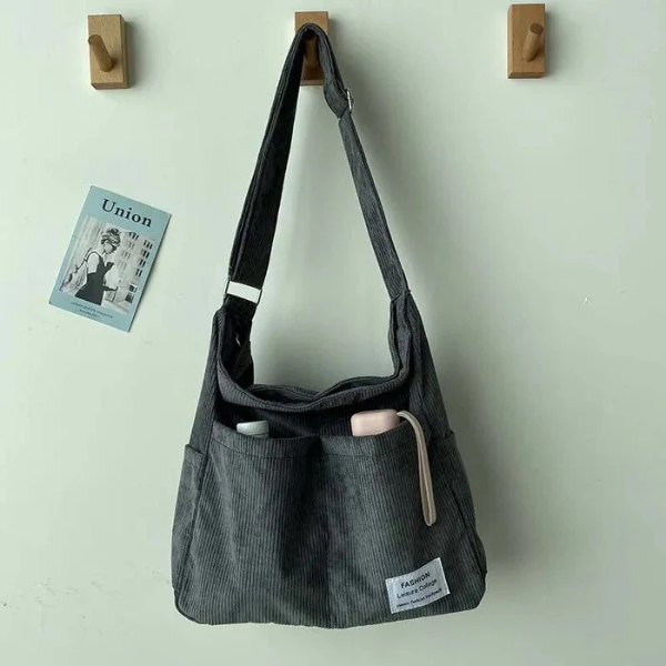 The Irena Textured Cord Shoulder Bag