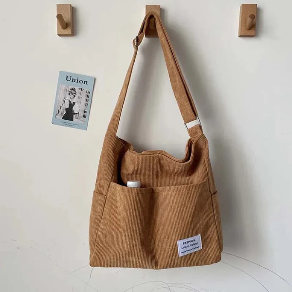 The Irena Textured Cord Shoulder Bag