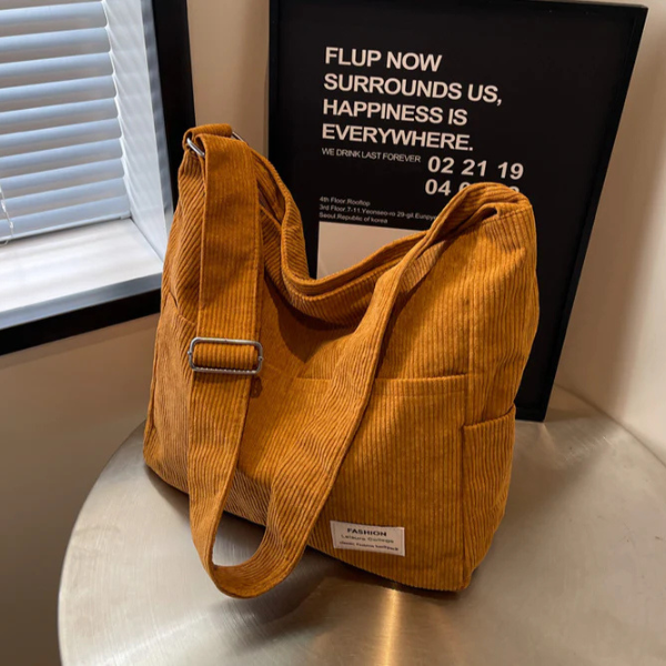 The Irena Textured Cord Shoulder Bag