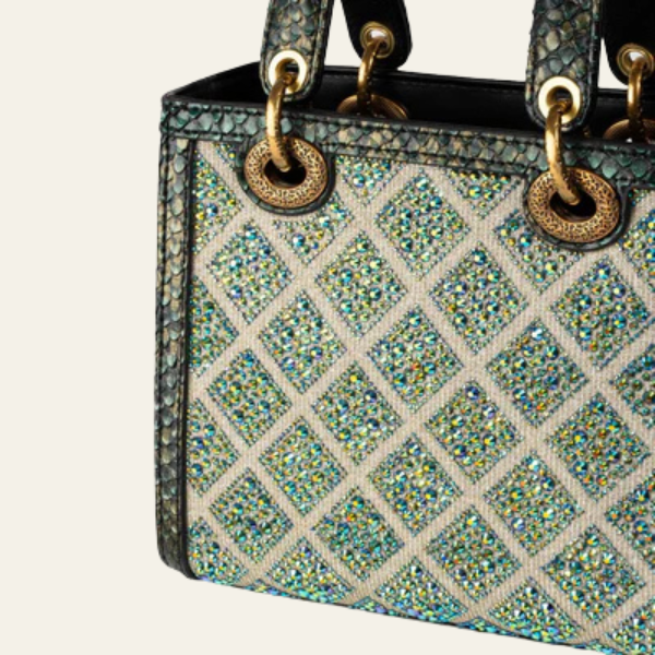The Fleur Quilted Mini Tote