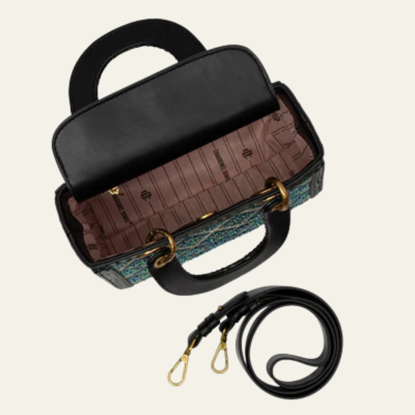 The Fleur Quilted Mini Tote