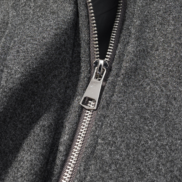 The Marlowe Stand-Collar Short Coat