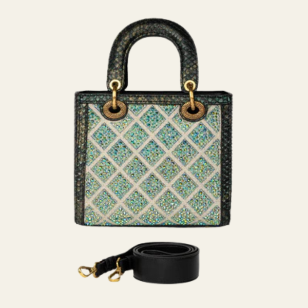The Fleur Quilted Mini Tote