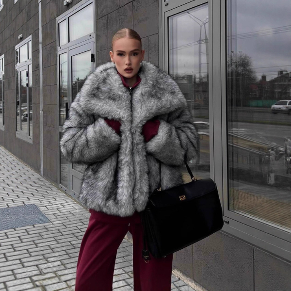 The Aureline Oversized Luxe Coat