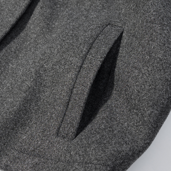 The Marlowe Stand-Collar Short Coat
