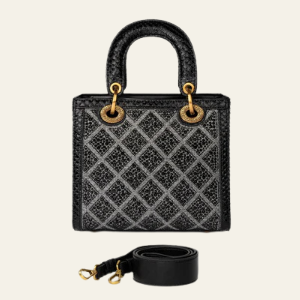 The Fleur Quilted Mini Tote