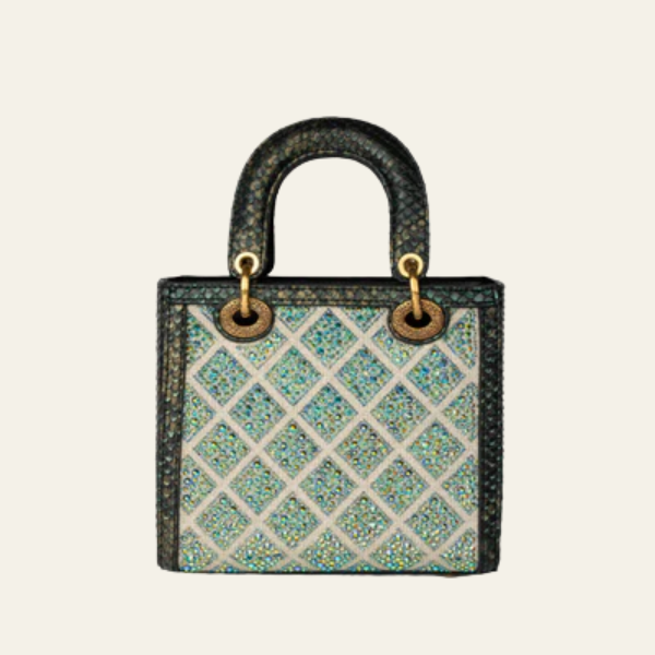 The Fleur Quilted Mini Tote