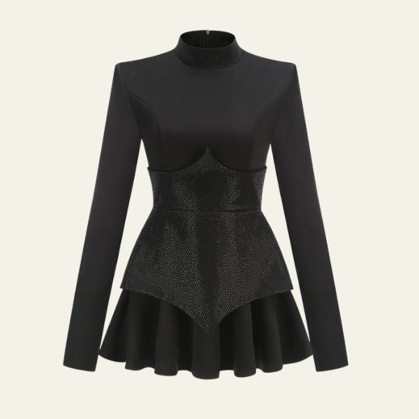 The Nerisse Structured Mini Dress