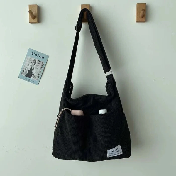 The Irena Textured Cord Shoulder Bag