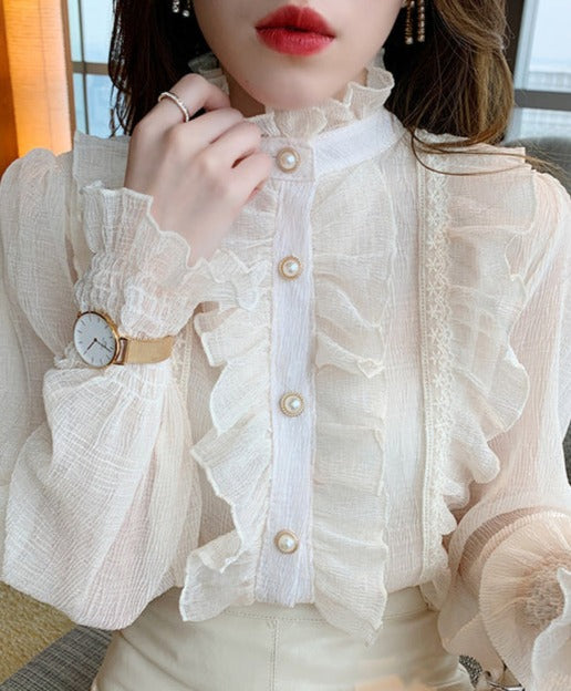 PHILINA BLOUSE Apricot