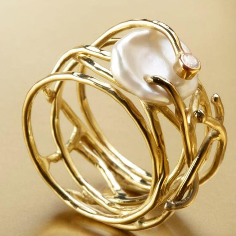 Orvella | Beaded Ring