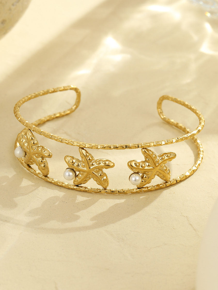 Bracelet personnalisé en coquillages et fruits de mer