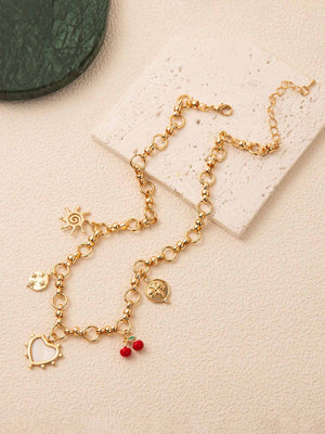 Collier avec pendentif Love Bee Cherry de la série Retro Pastoral