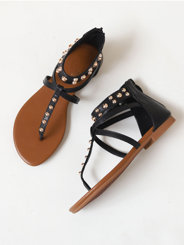 Chaussures romaines décontractées de style rétro pour les vacances