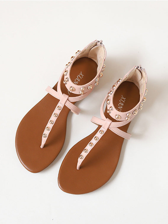 Chaussures romaines décontractées de style rétro pour les vacances