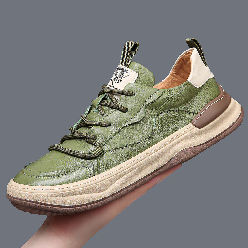 Enzo Genuine Leather Sneakers
