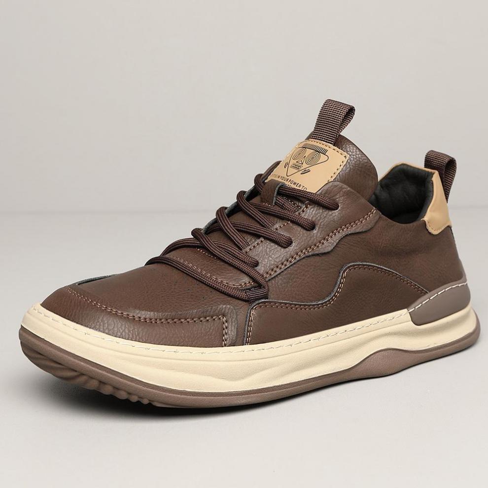 Enzo Genuine Leather Sneakers