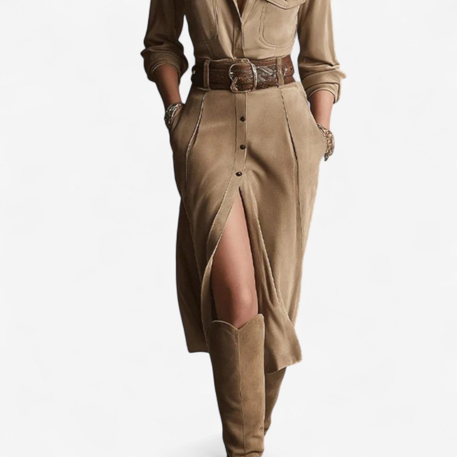 Zephira | Fluid Aura Dress