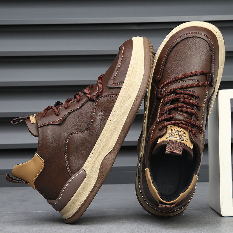 Alessandro Genuine Leather Sneakers