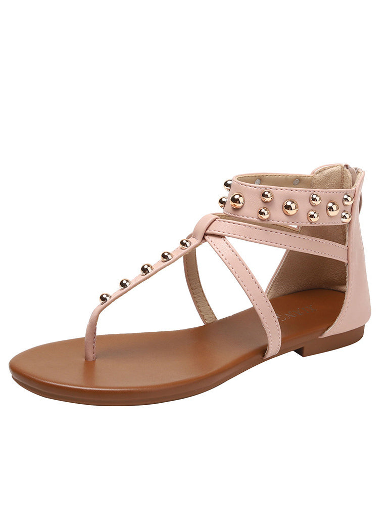 Chaussures romaines décontractées de style rétro pour les vacances