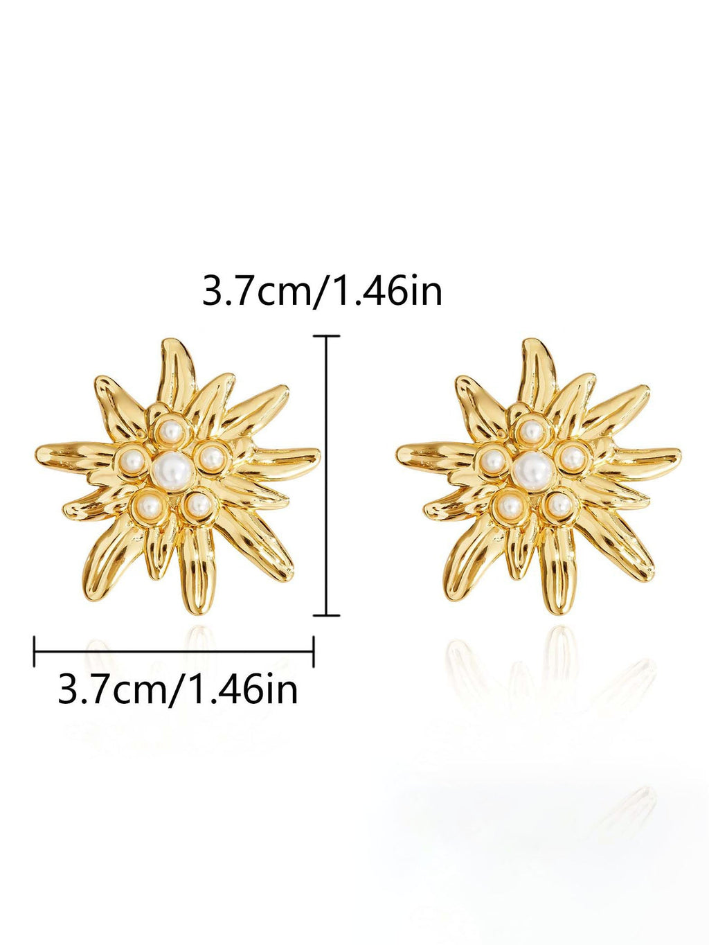 Boucles d'oreilles personnalisées en perles et fleurs