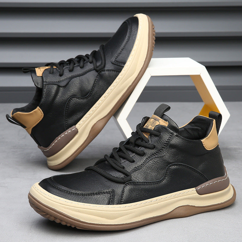 Alessandro Genuine Leather Sneakers